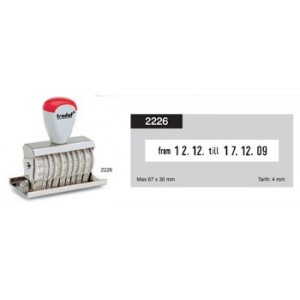 tarih numarat&ouml;r&uuml; trodat 2226