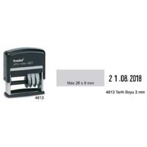tarih damgası trodat 4813
