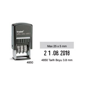 tarih damgası trodat 4850