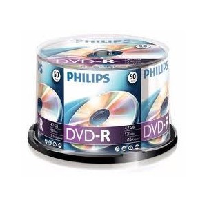 DVD-R phılıps 4,7GB