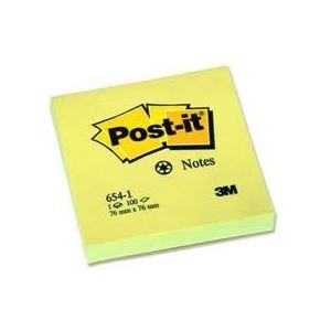 3m post-it yapışkanlı notlar 76mmx76mm