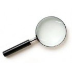 saplı büyüteç 100mm